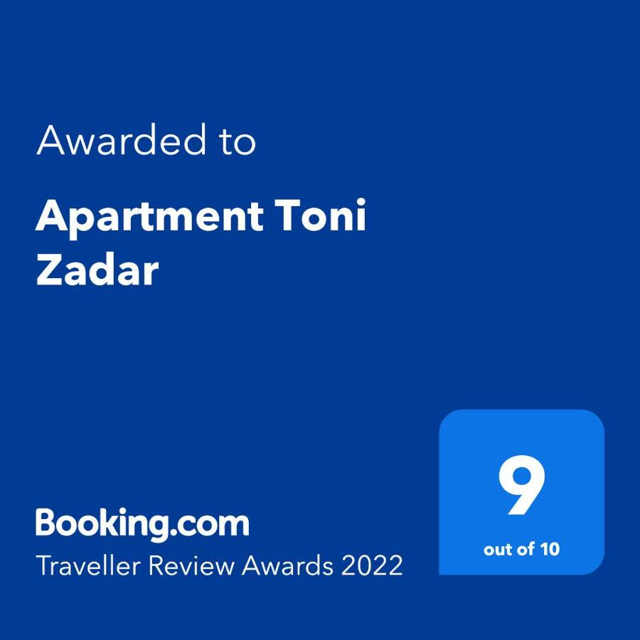Apartment Toni Zadar Exterior foto